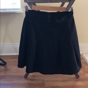 Black skater skirt
